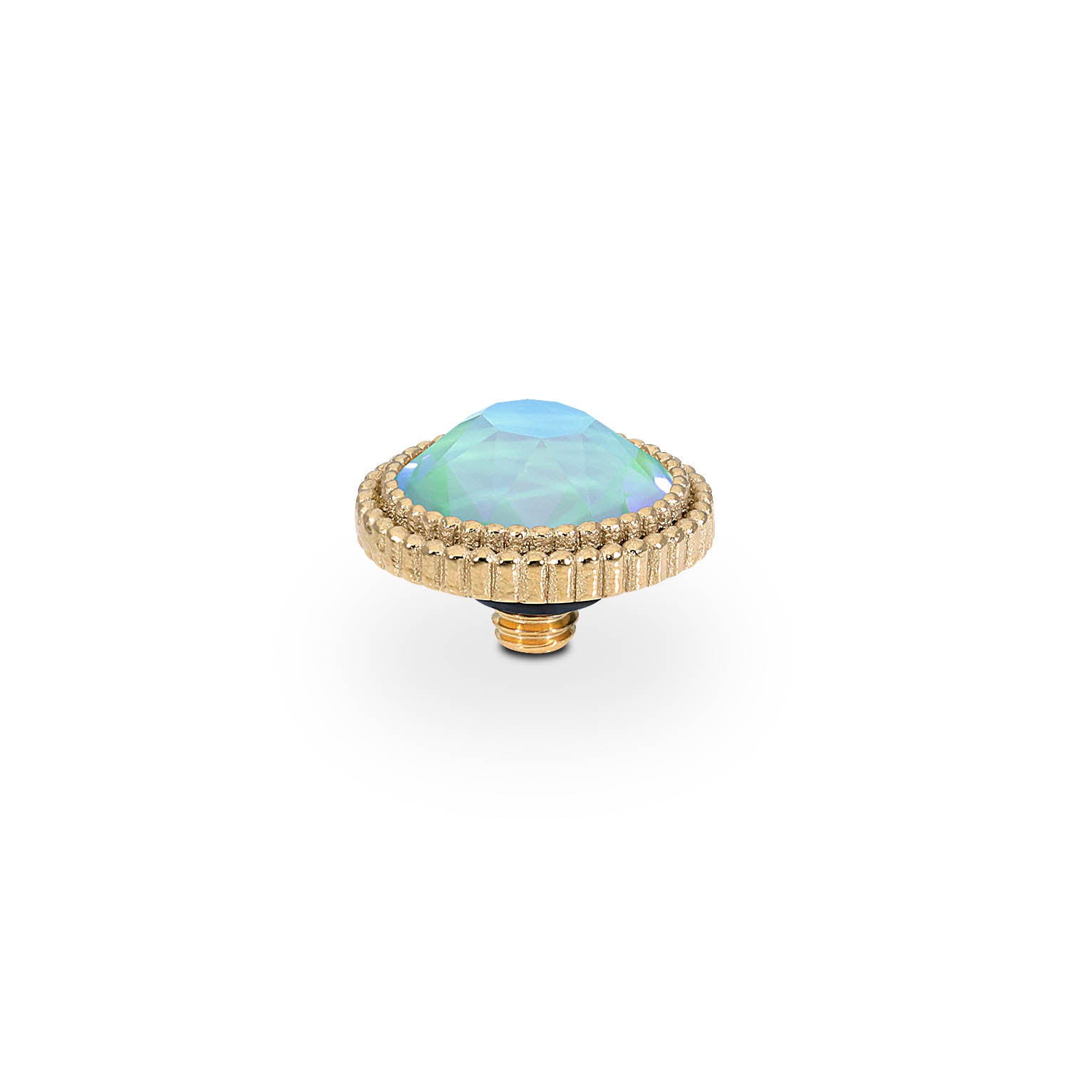 Fabero Flat Top 0.4" - Gold silky sage delite