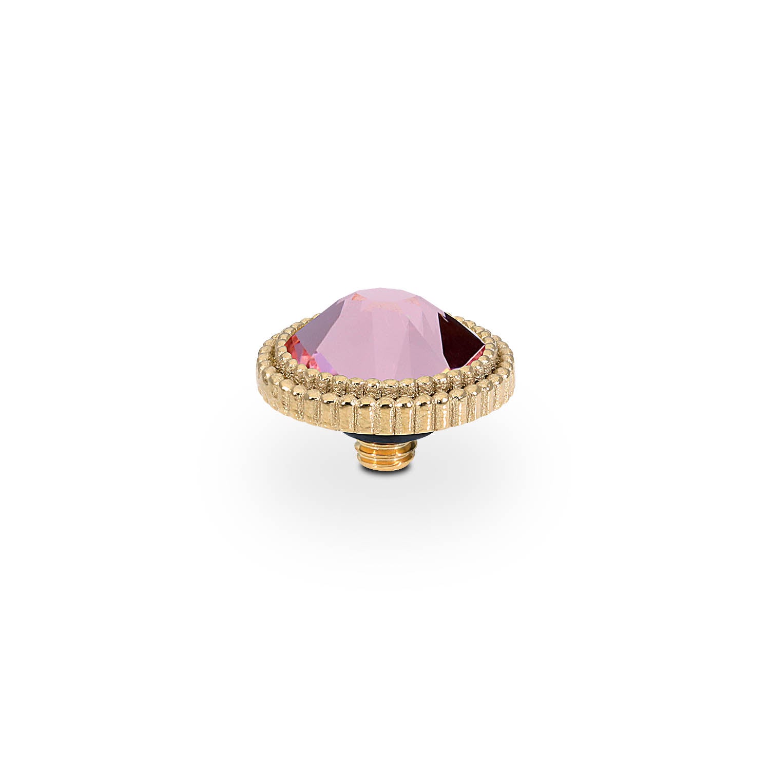 Fabero Flat Top 0.4" - Gold Light Rose
