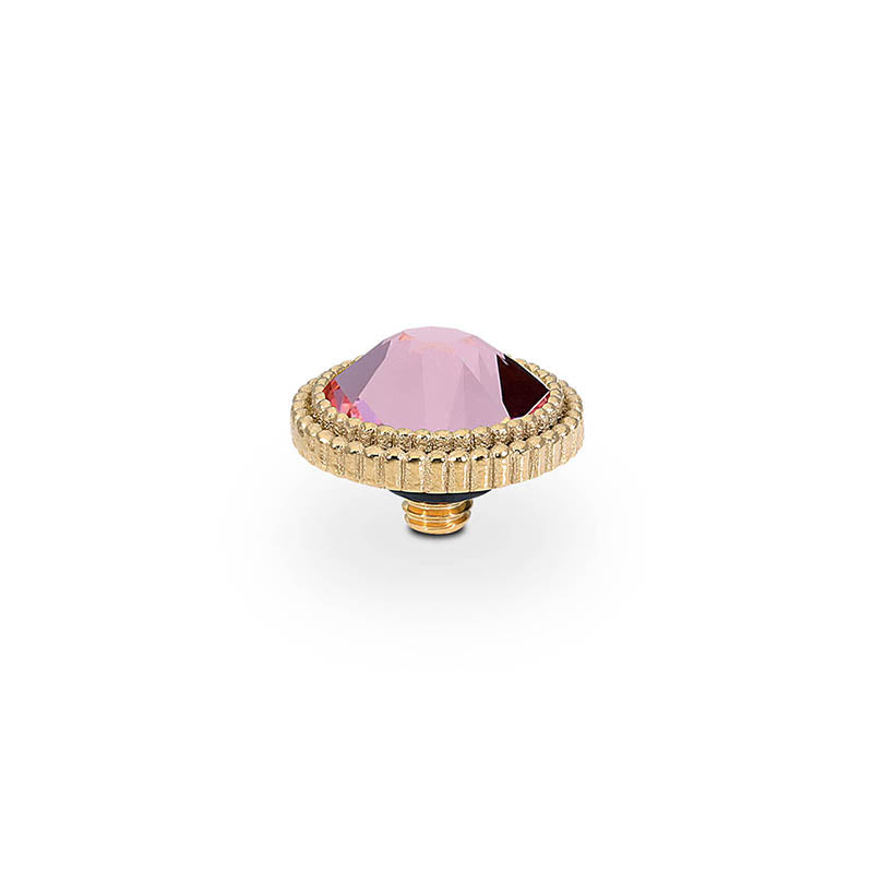 Fabero Flat Top 0.4" - Gold Light Rose