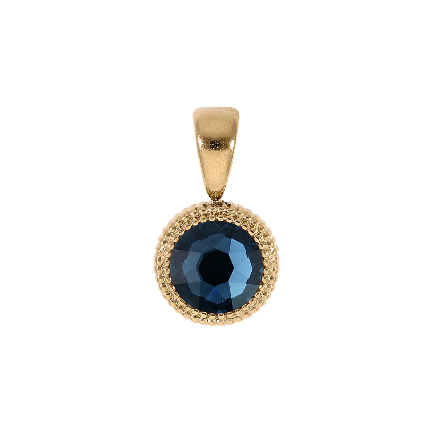 Fabero Flat Pendant 0.4" - Gold montana