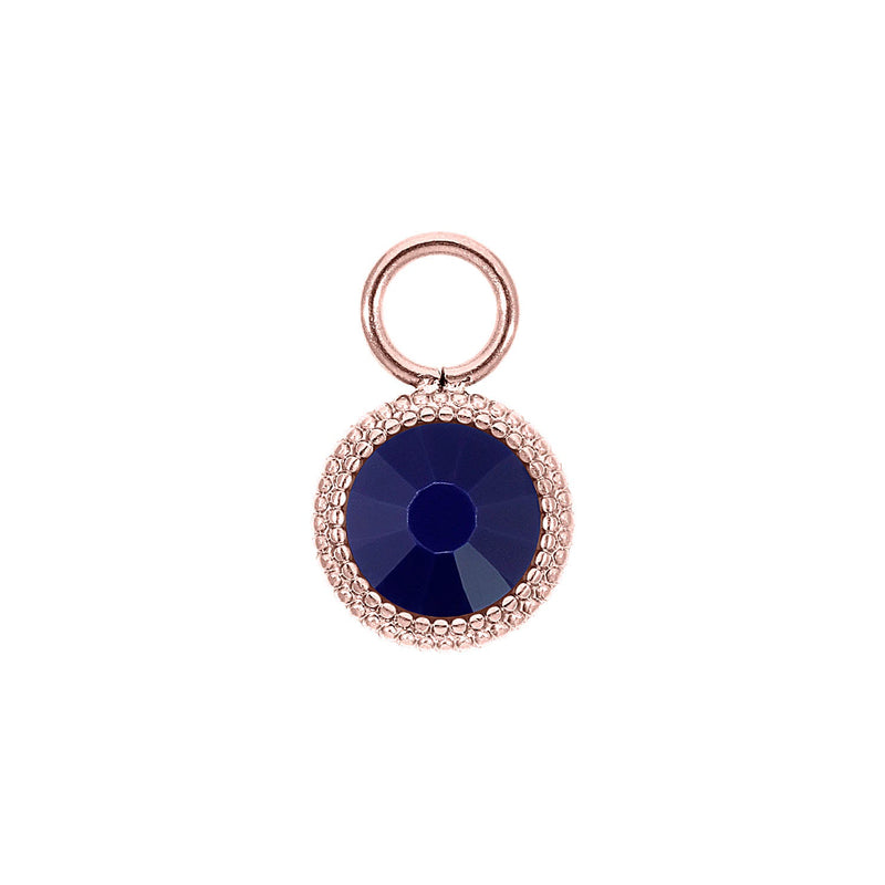 Fabero flat 0.4" charm - Rose Gold