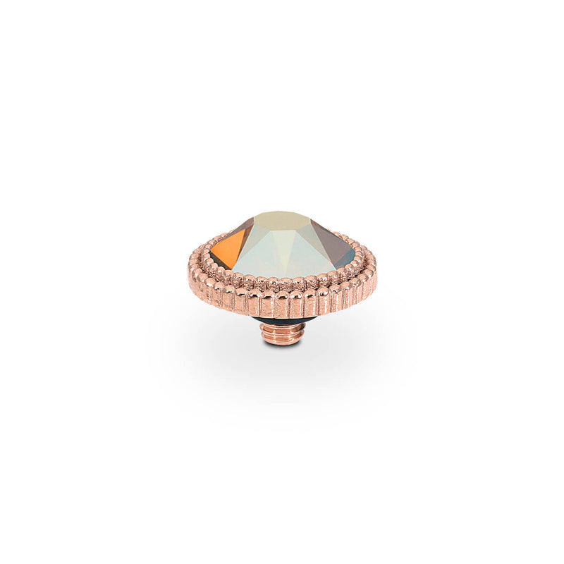 Fabero Flat Top 0.4" - Rose Gold metallic sunshine