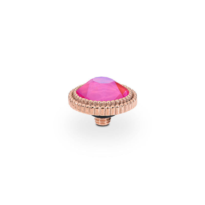 Fabero Flat Top 0.4" - Rose Gold lotus pink delite