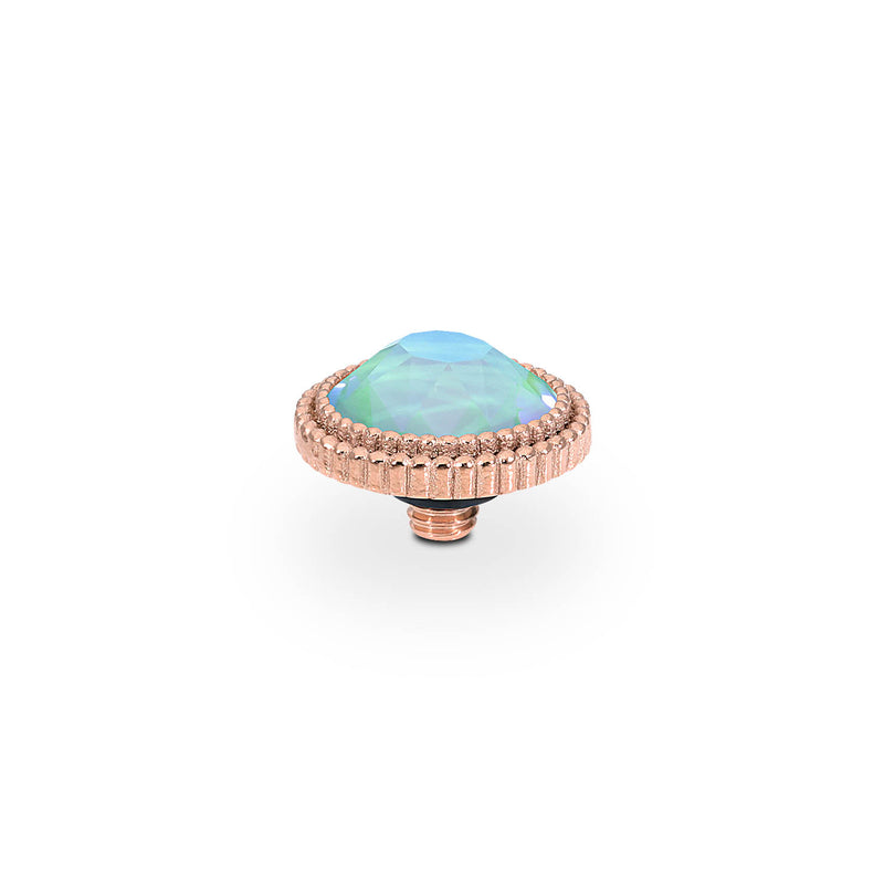 Fabero Flat Top 0.4" - Rose Gold silky sage delite