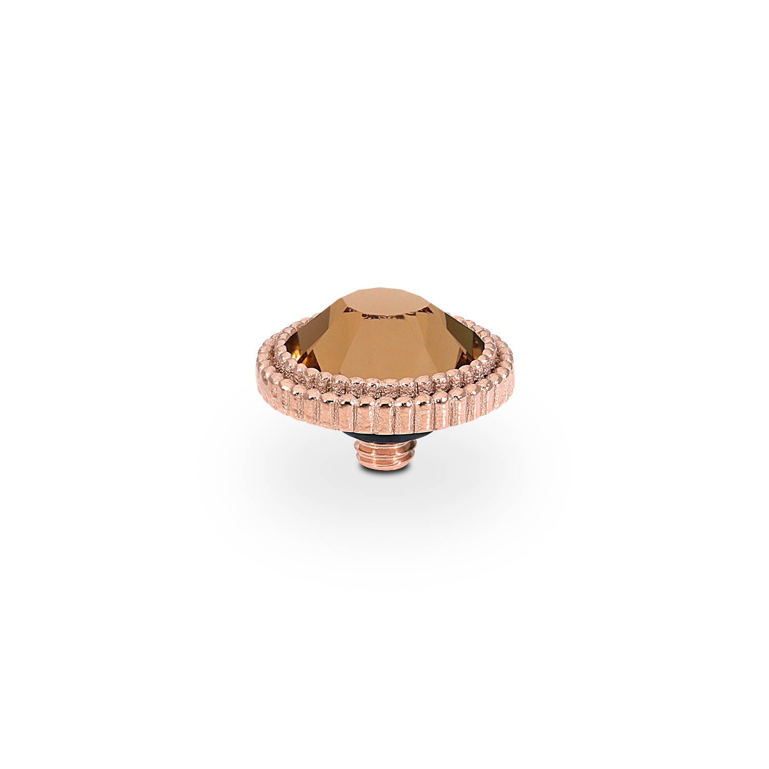 Fabero Flat Top 0.4" - Rose Gold