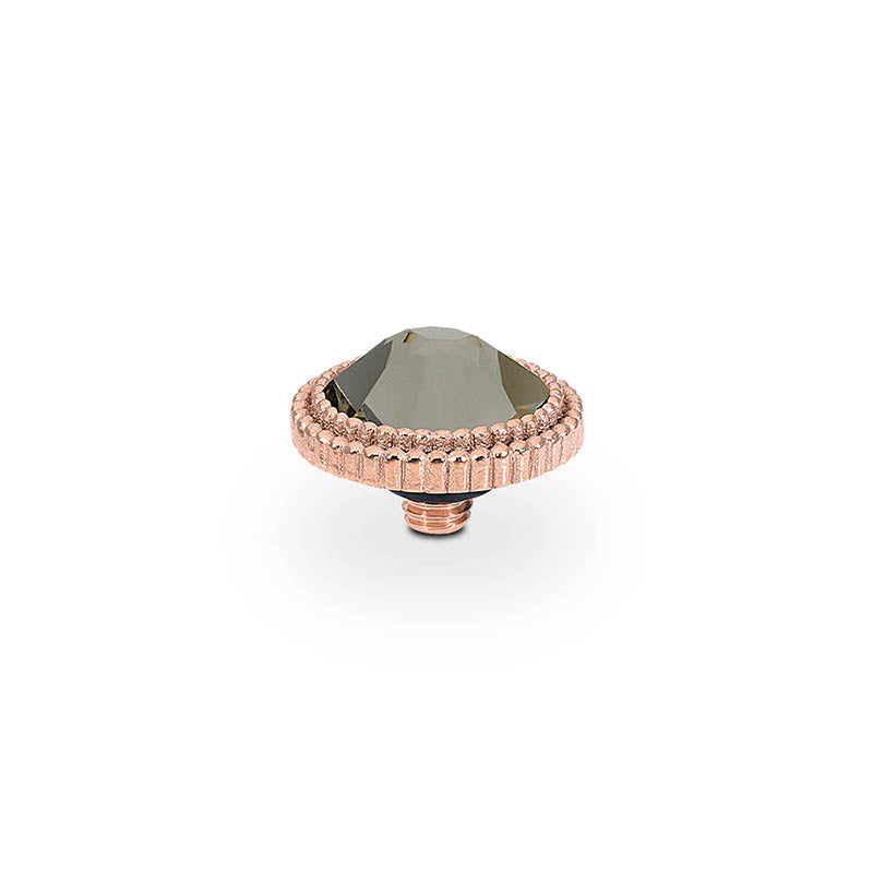 Fabero Flat Top 0.4" - Rose Gold Greige