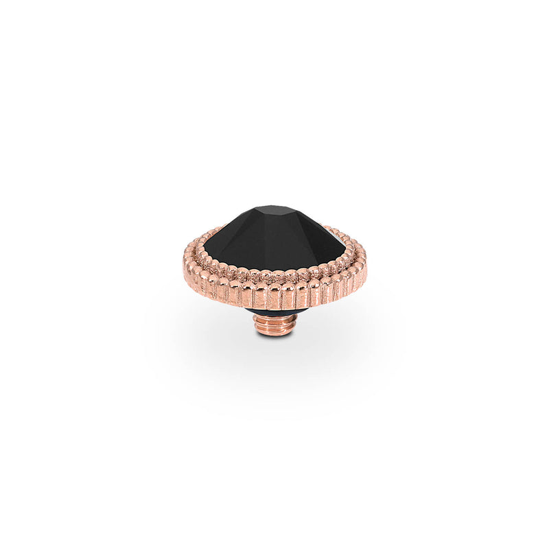 Fabero Flat Top 0.4" - Rose Gold jet