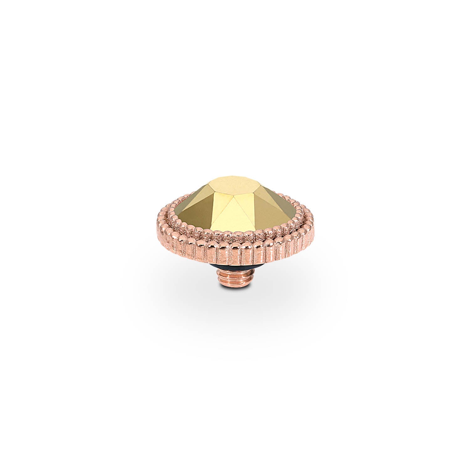 Fabero Flat Top 0.4" - Rose Gold