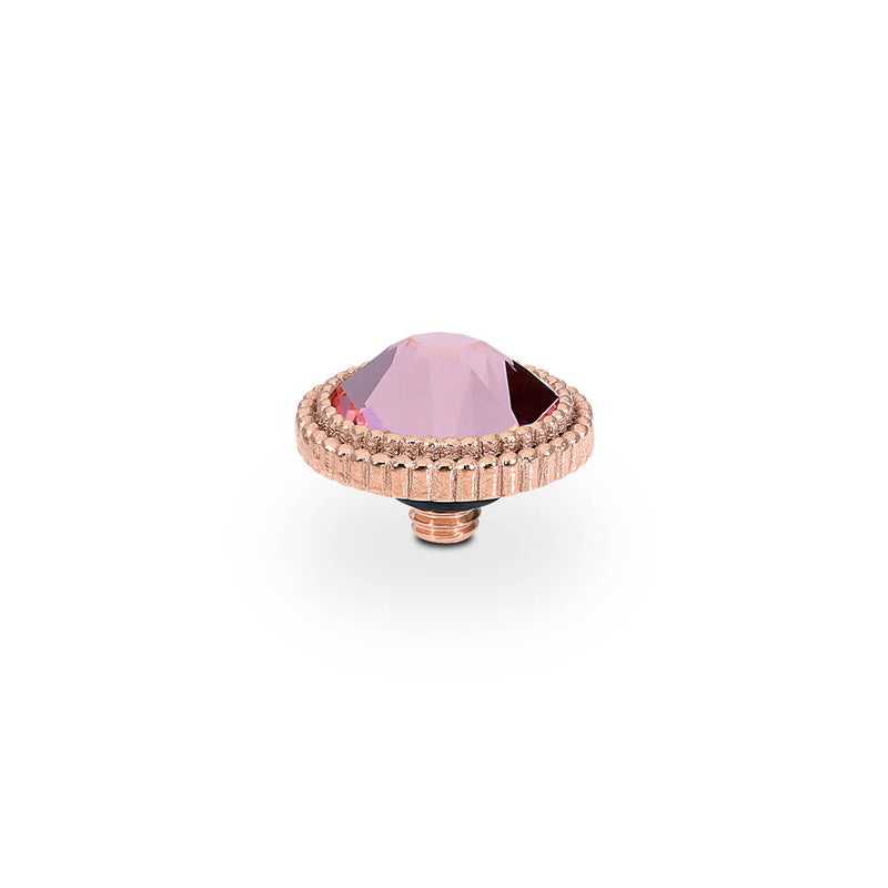 Fabero Flat Top 0.4" - Rose Gold Light Rose