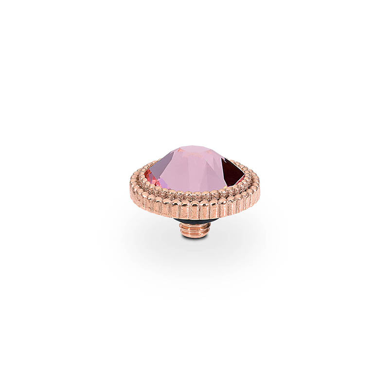 Fabero Flat Top 0.4" - Rose Gold Light Rose