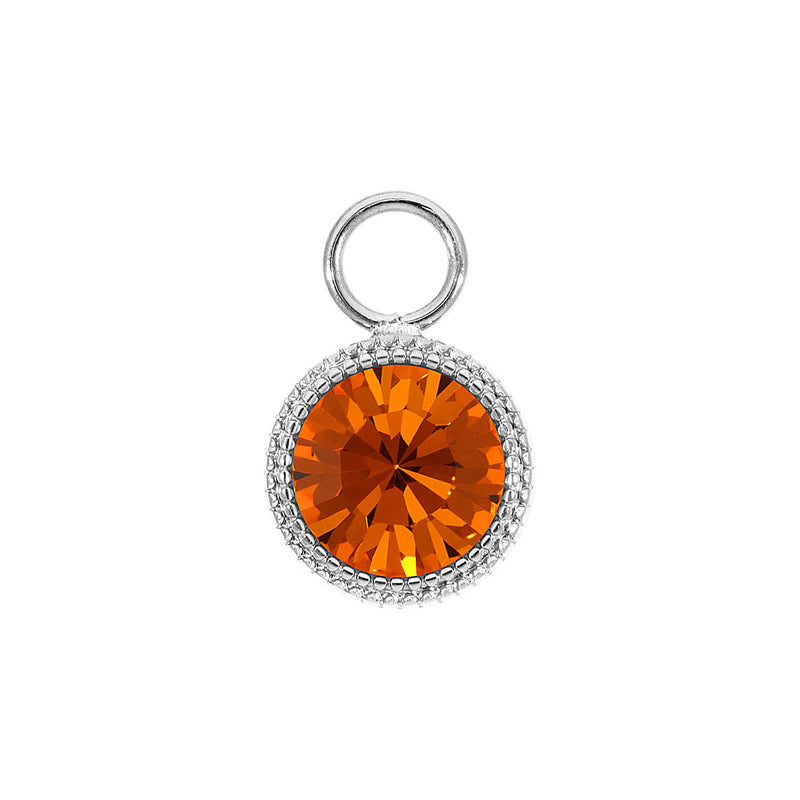 Fabero Charm 0.43" - Silver sun