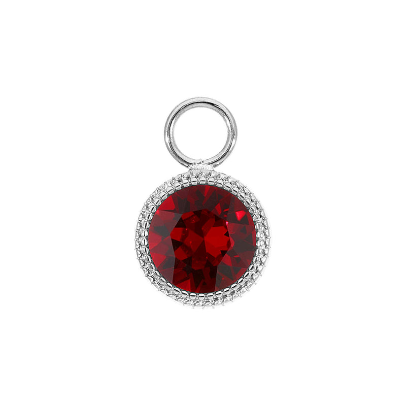 Fabero Charm 0.43" - Silver Siam