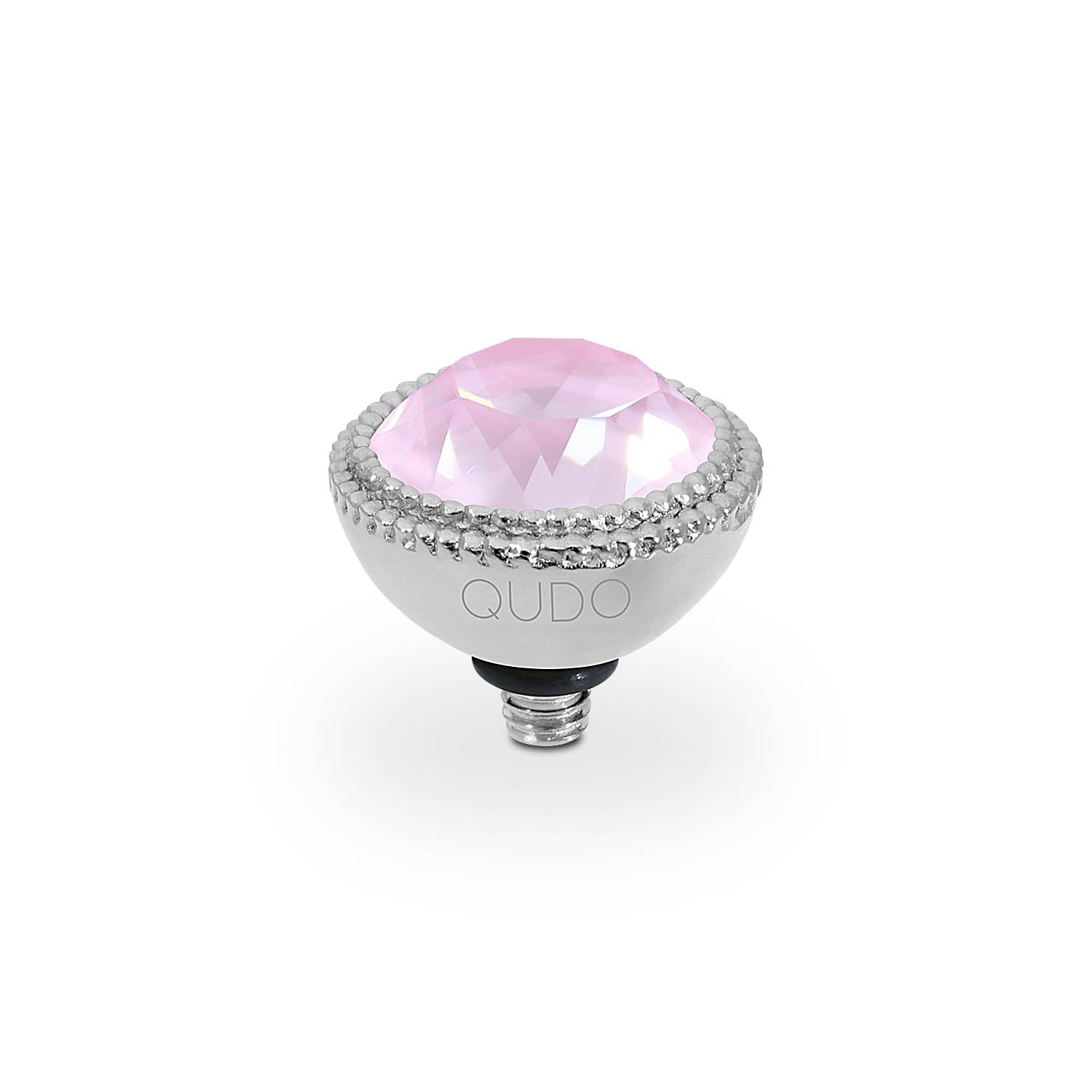 Fabero Top 0.43" - Silver crystal soft rose ignite
