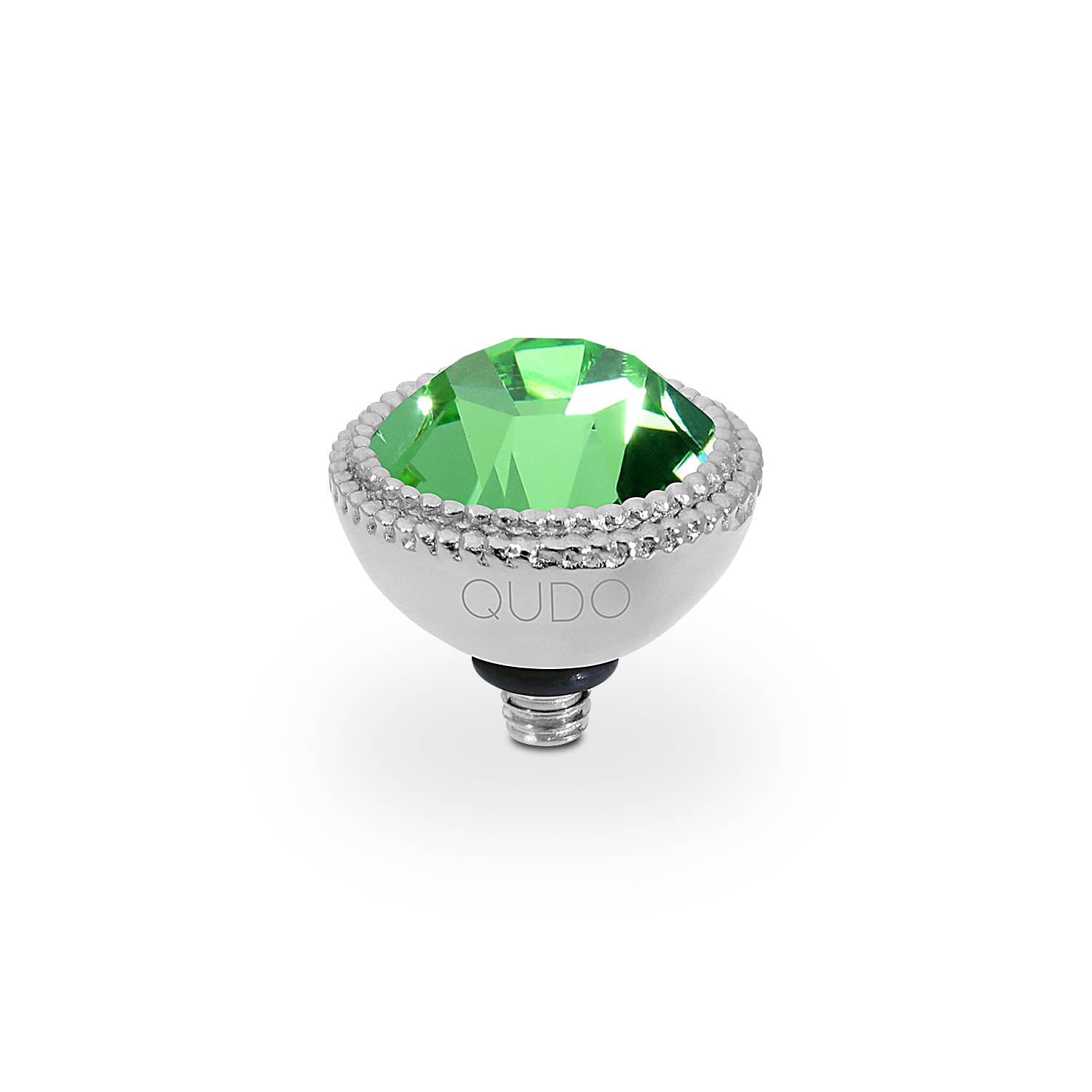 Fabero Top 0.43" - Silver peridot