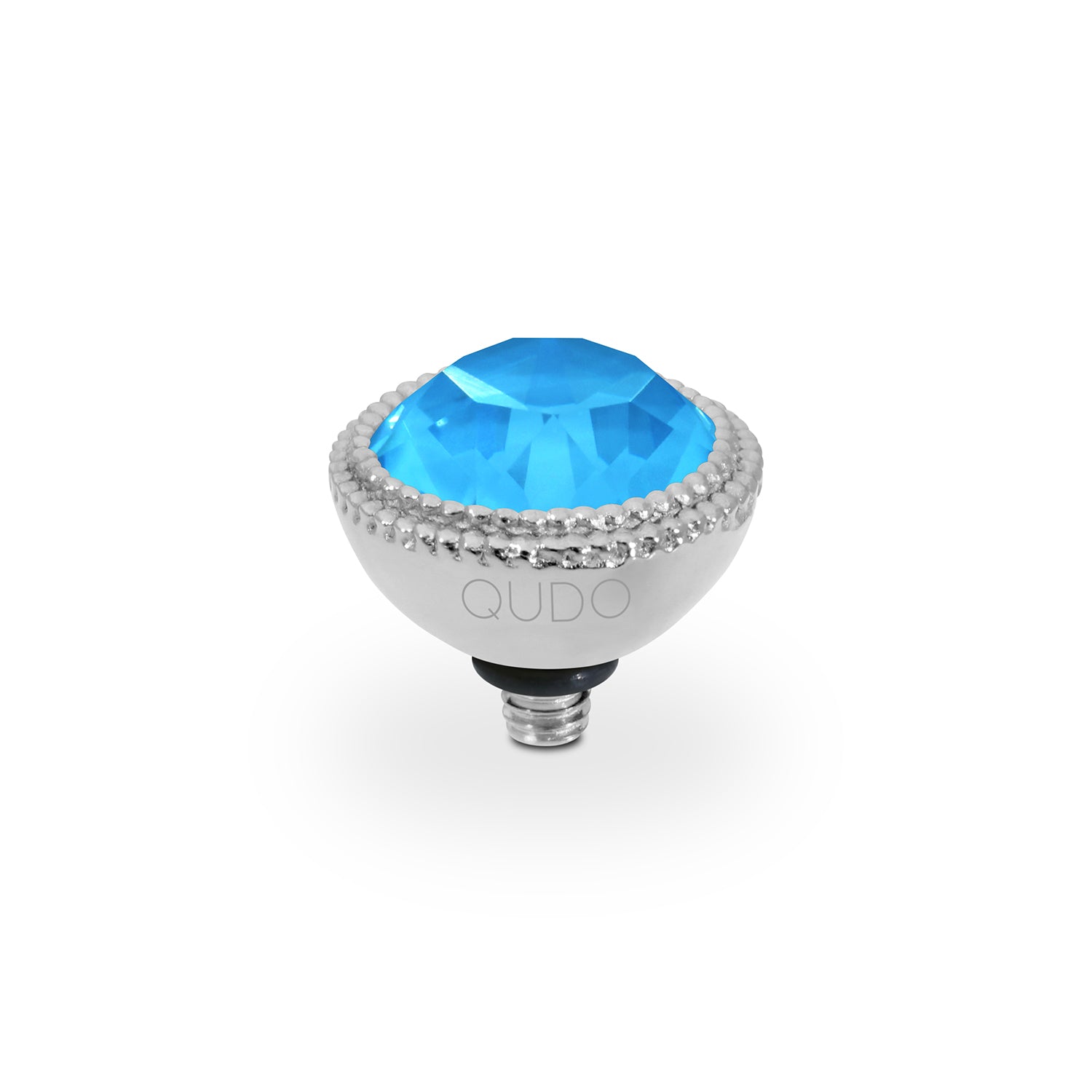 Fabero Top 0.43" - Silver Crystal Electric Blue Ignite