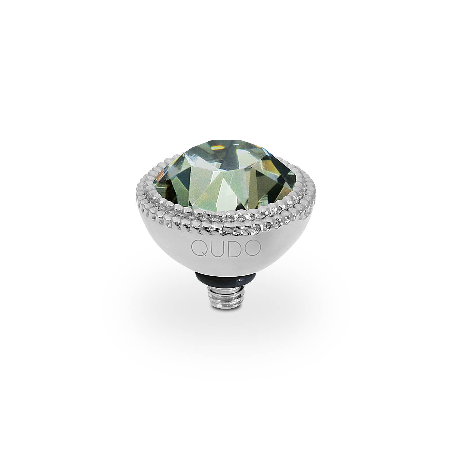 Fabero Top 0.43" - Silver black diamond