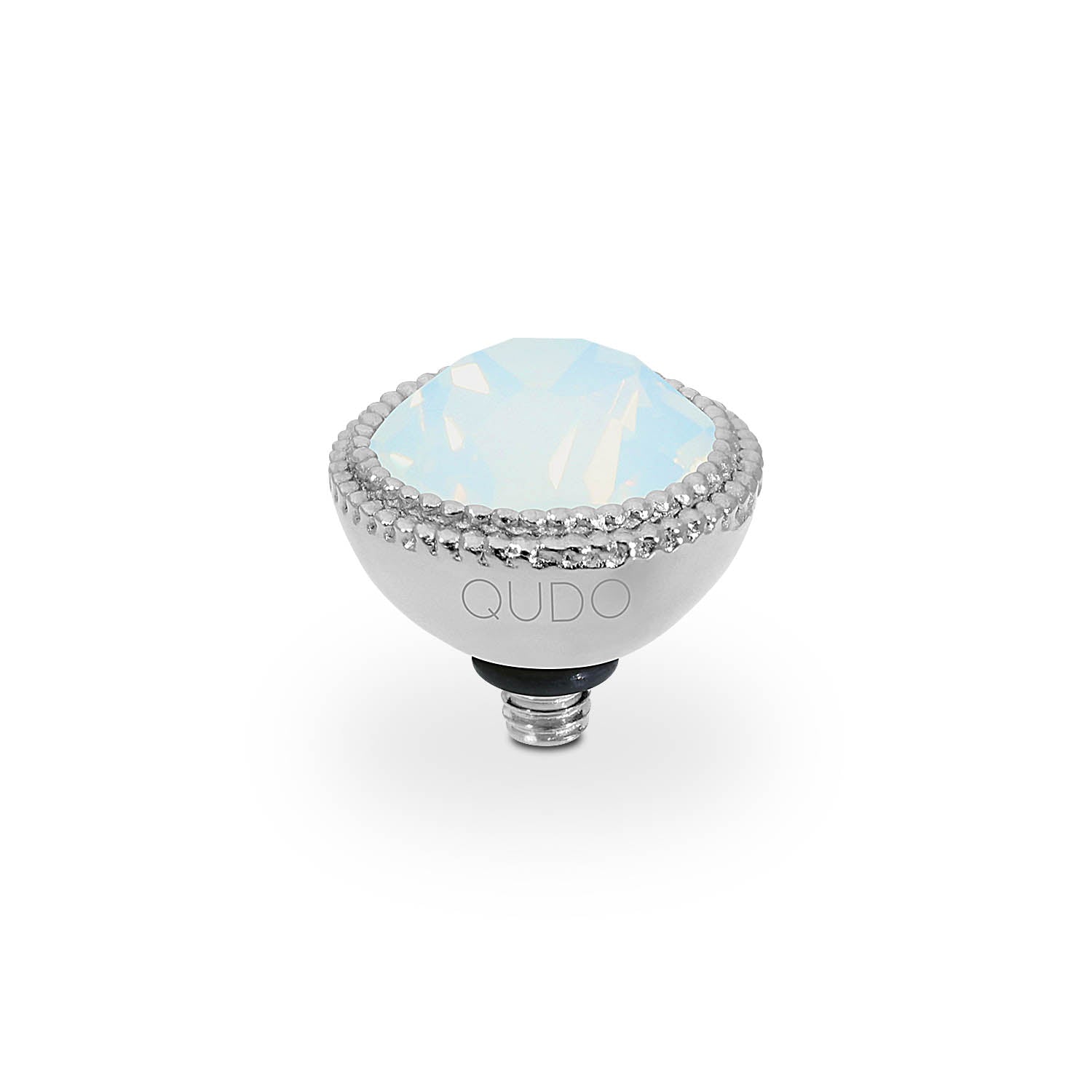 Fabero Top 0.43" - Silver white opal
