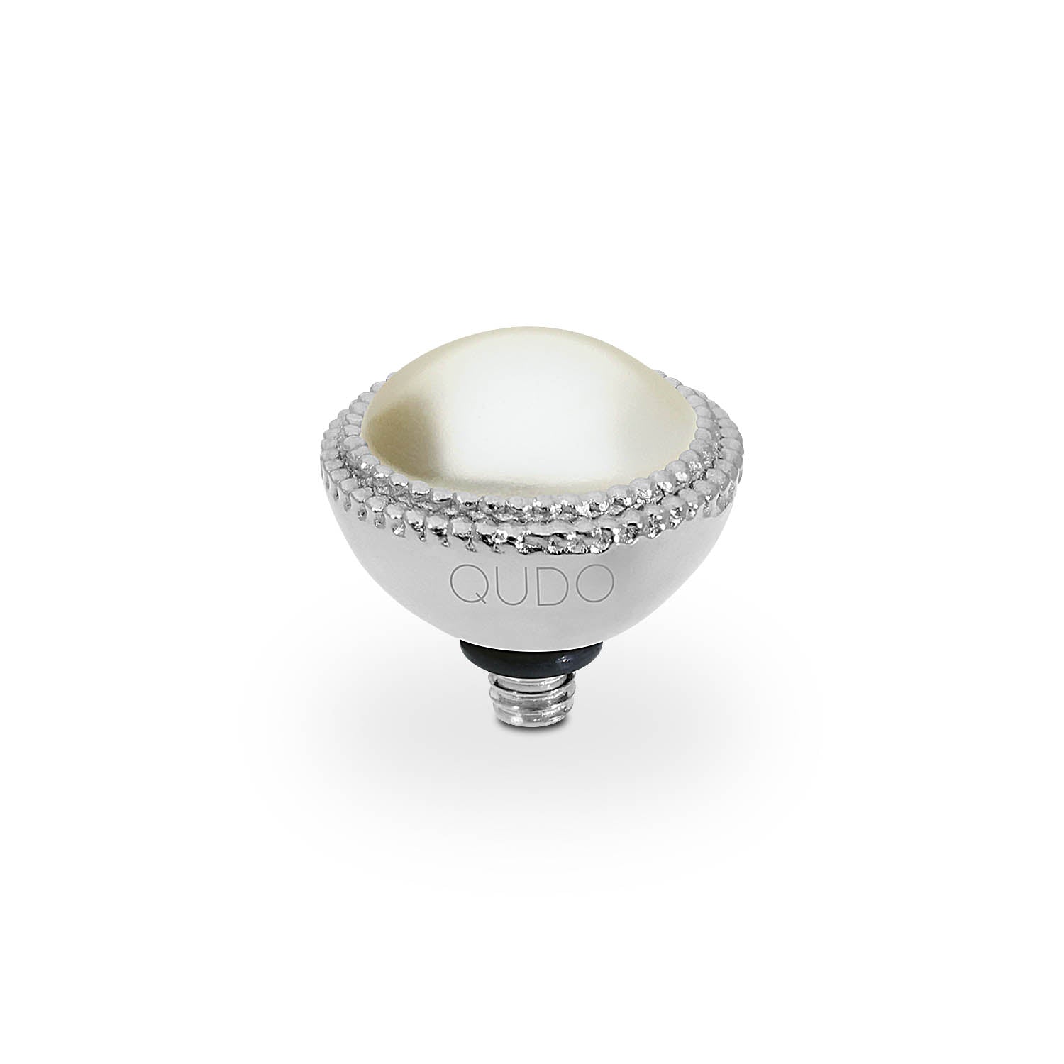 Fabero Top 0.43" - Silver cream pearl