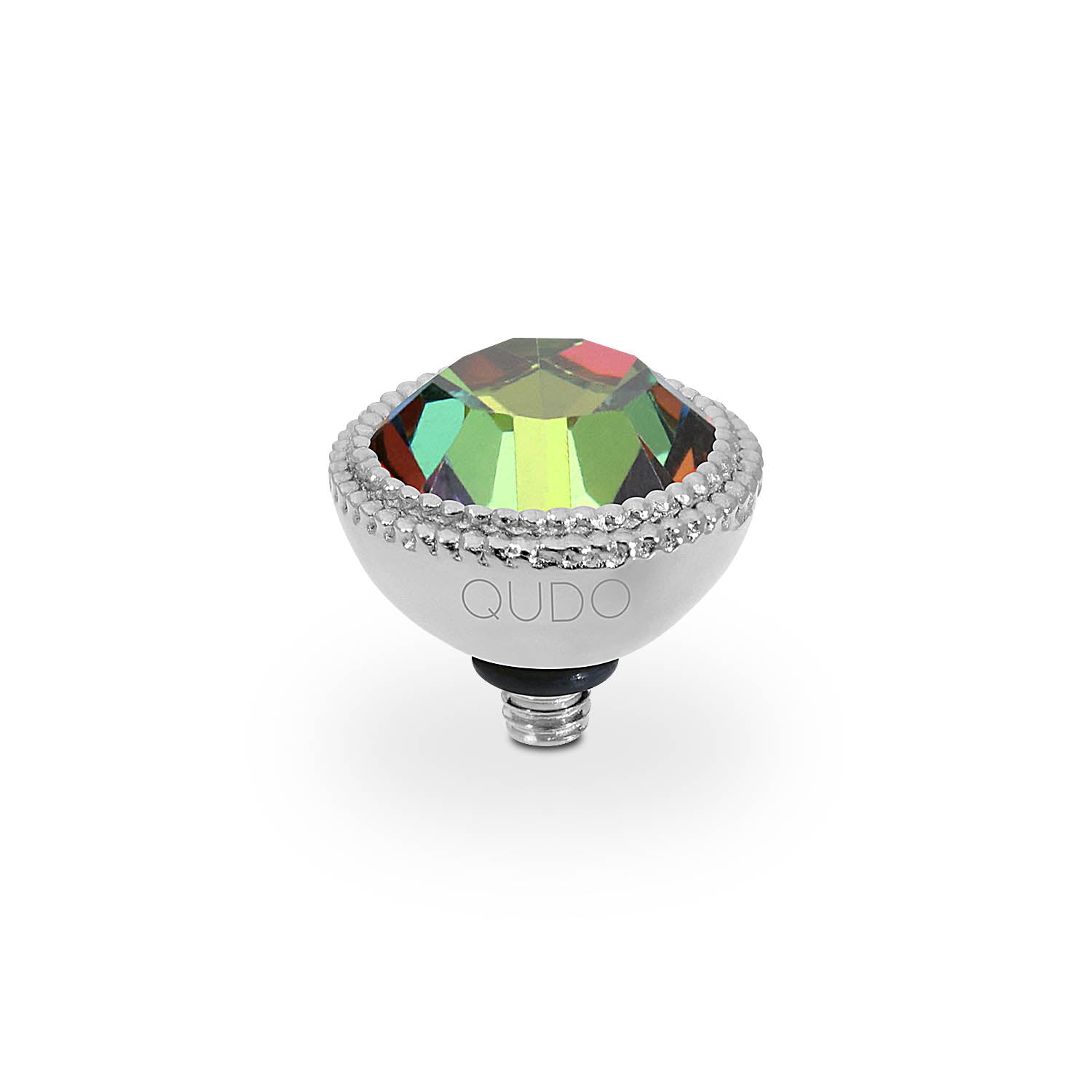 Fabero Top 0.43" - Silver Crystal Vitrail Medium