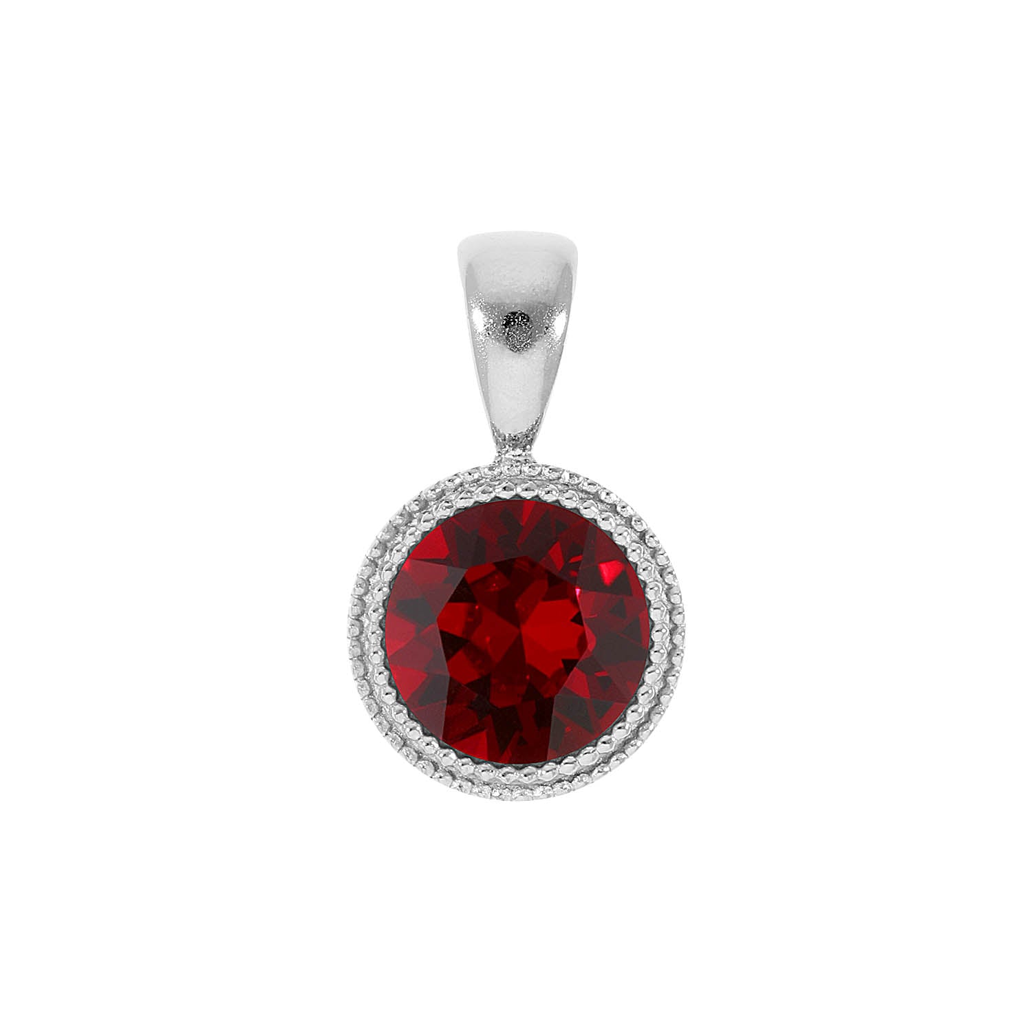 Fabero Pendant 0.43" - Silver Siam