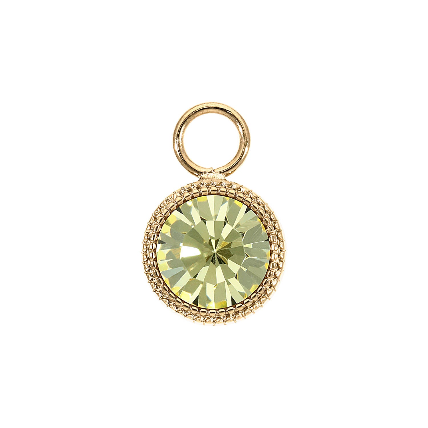 Fabero Charm 0.43" - Gold Jonquil