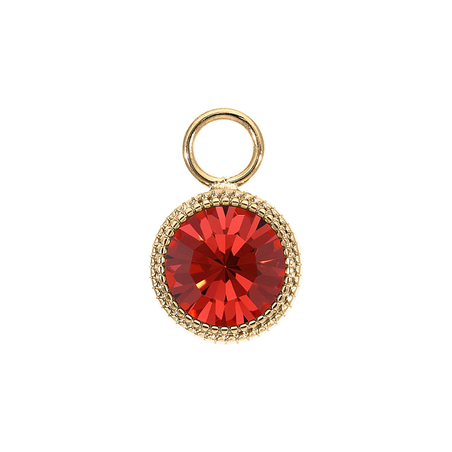 Fabero Charm 0.43" - Gold padparadscha