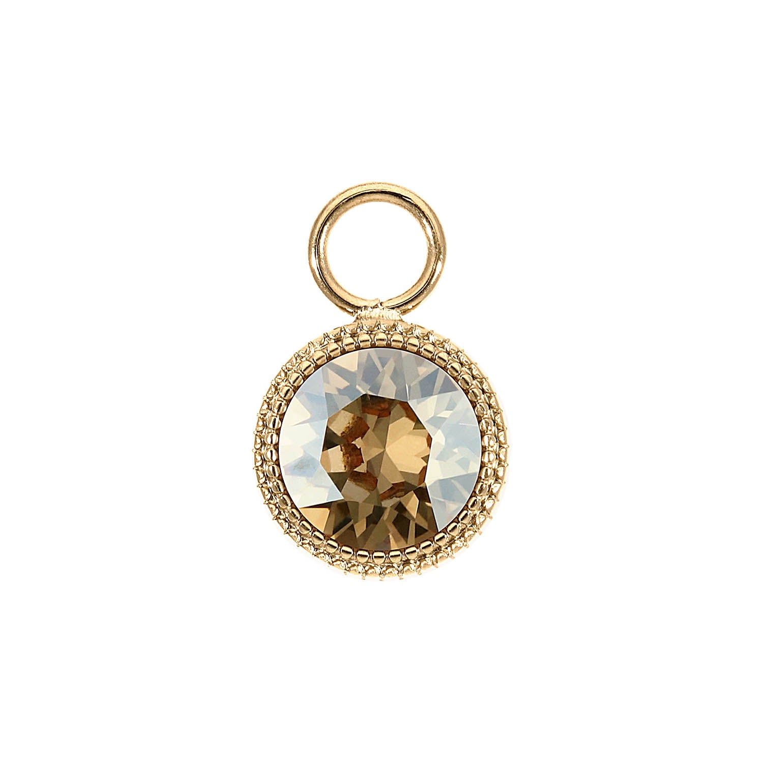 Fabero Charm 0.43" - Gold golden shadow