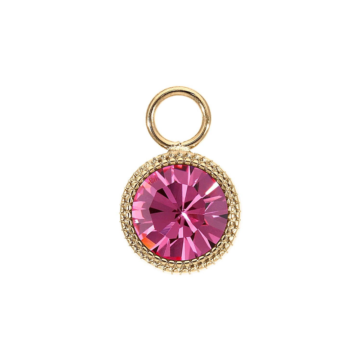 Fabero Charm 0.43" - Gold rose