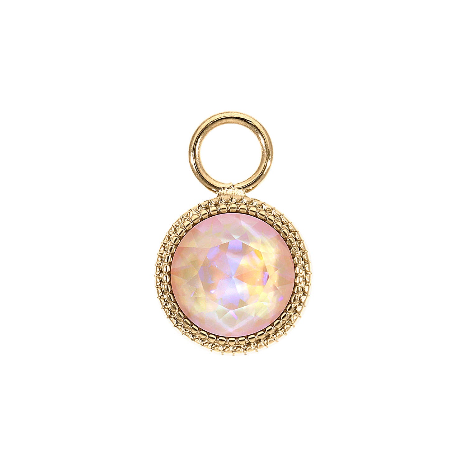Fabero Charm 0.43" - Gold dusty pink delite