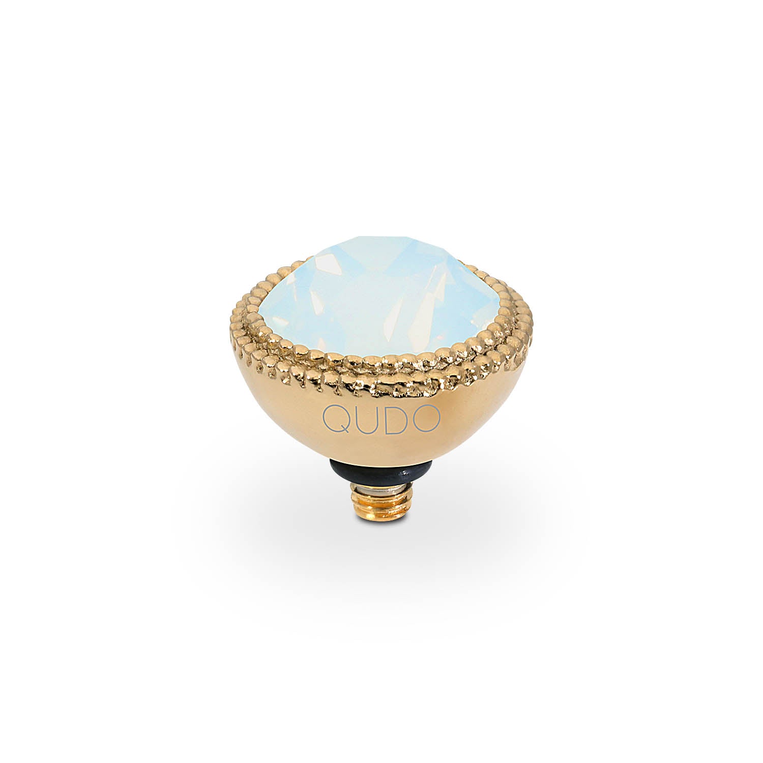Fabero Top 0.43" - Gold white opal