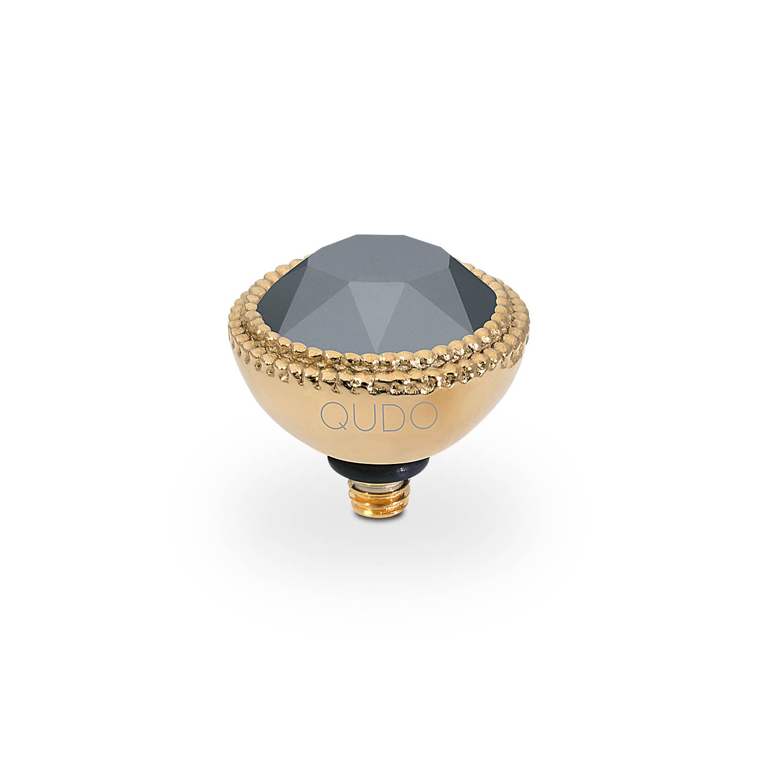 Fabero Top 0.43" - Gold jet hematite