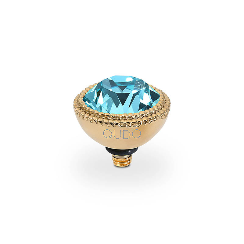 Fabero Top 0.43" - Gold Light Turquoise