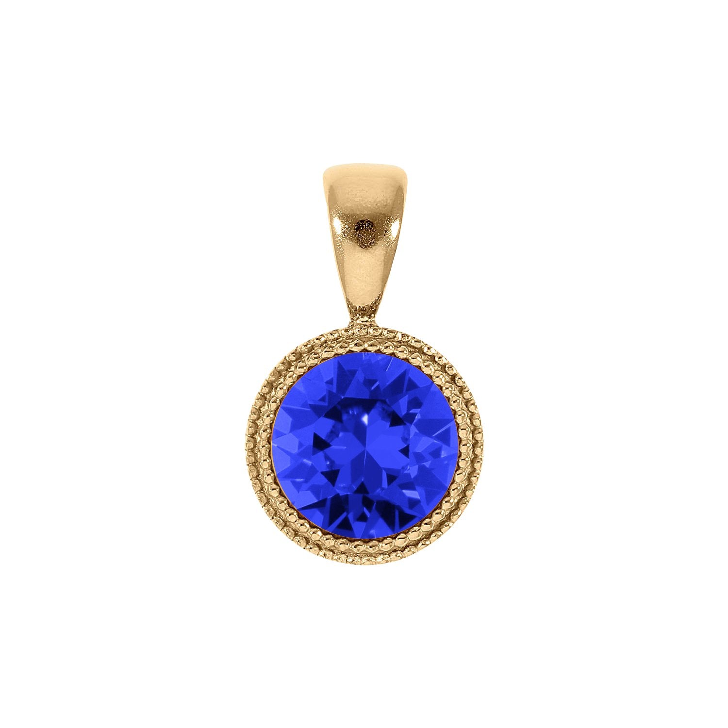 Fabero Pendant 0.43" - Gold Topaz