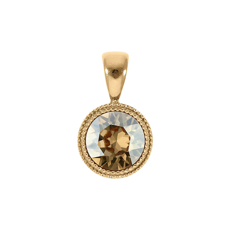 Fabero Pendant 0.43" - Gold golden shadow