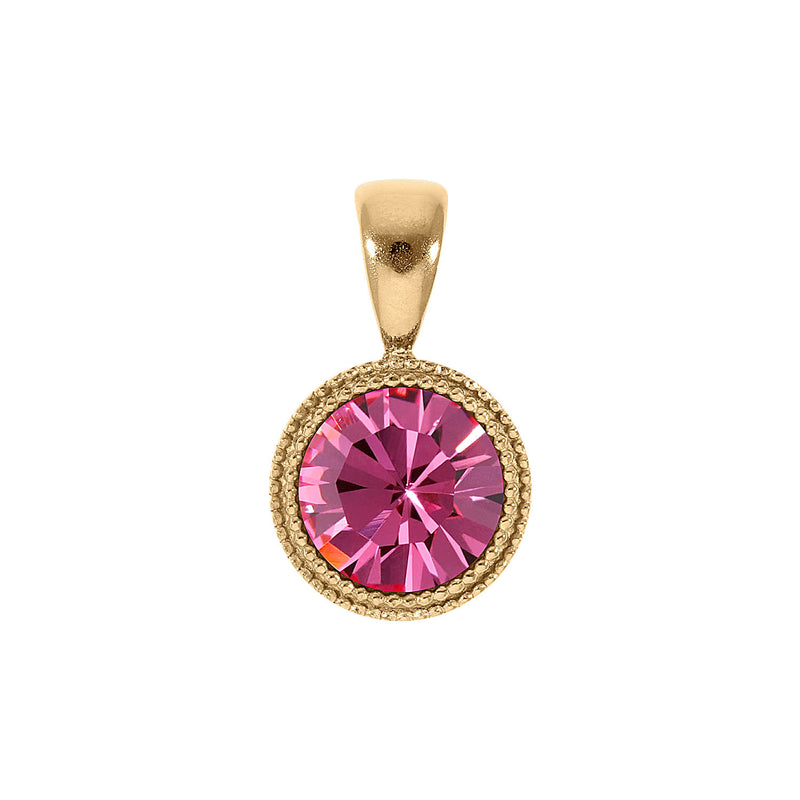 Fabero Pendant 0.43" - Gold rose