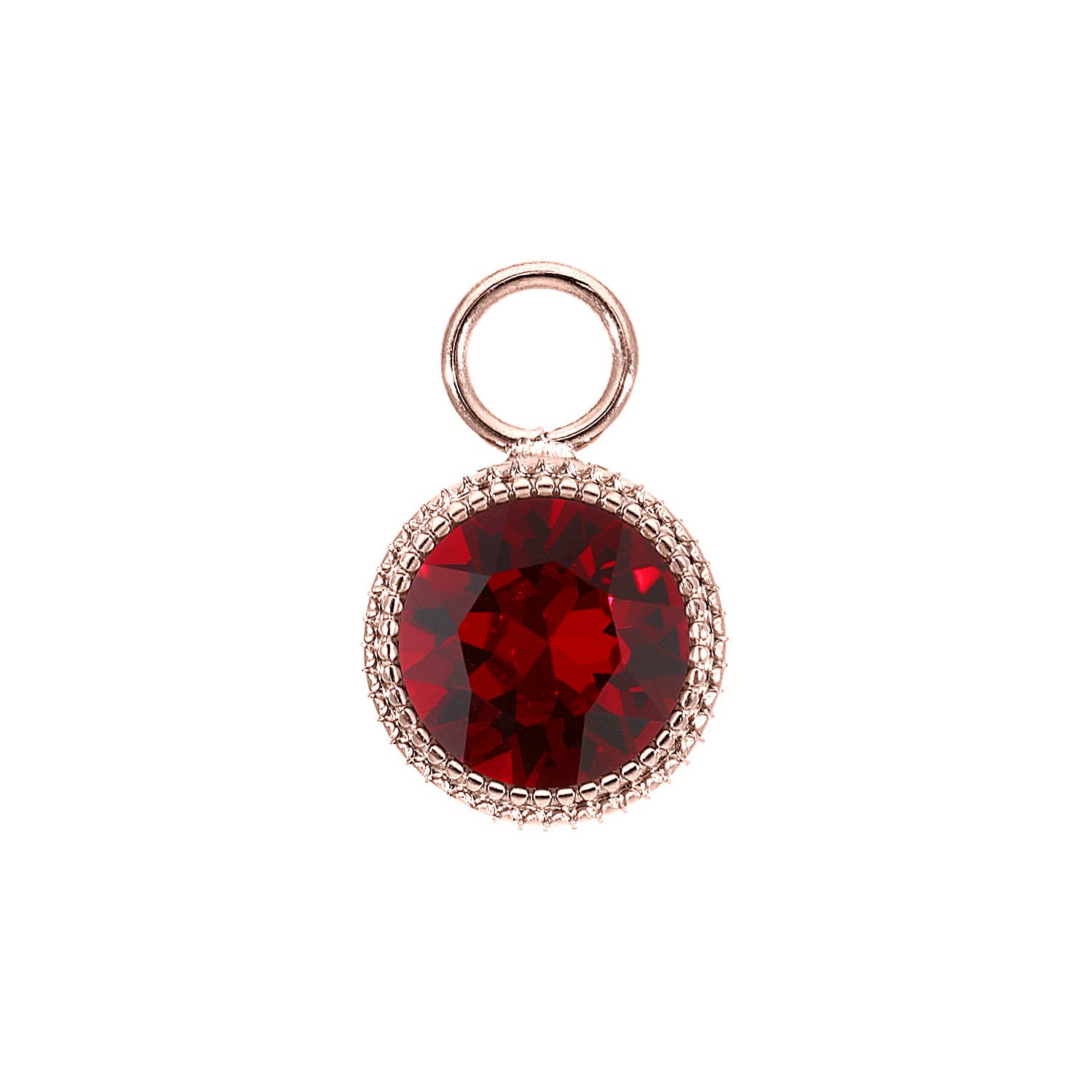 Fabero Charm 0.43" - Rose Gold Siam