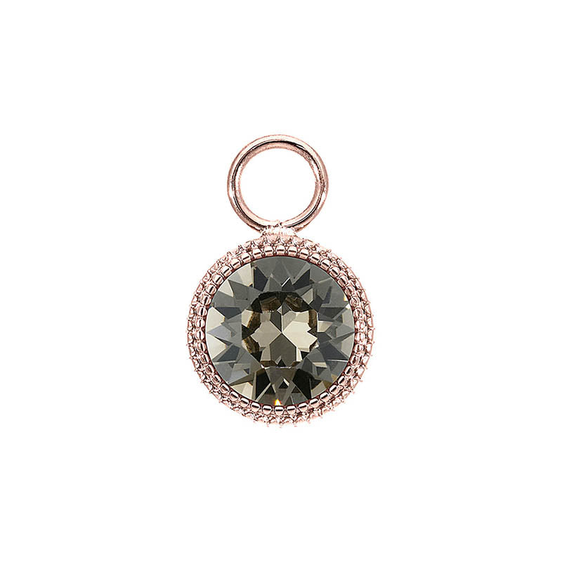 Fabero Charm 0.43" - Rose Gold Greige