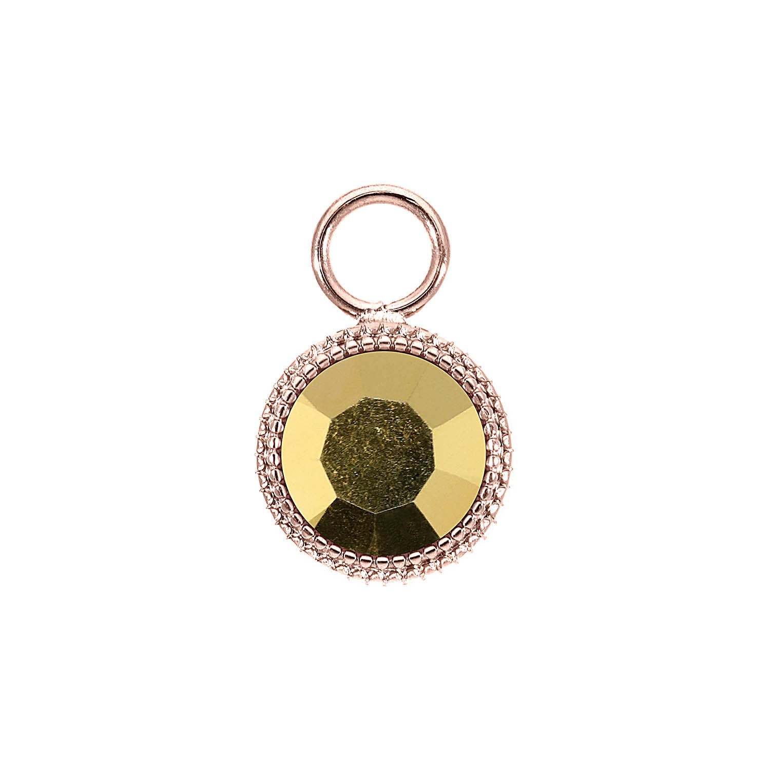 Fabero Charm 0.43" - Rose Gold