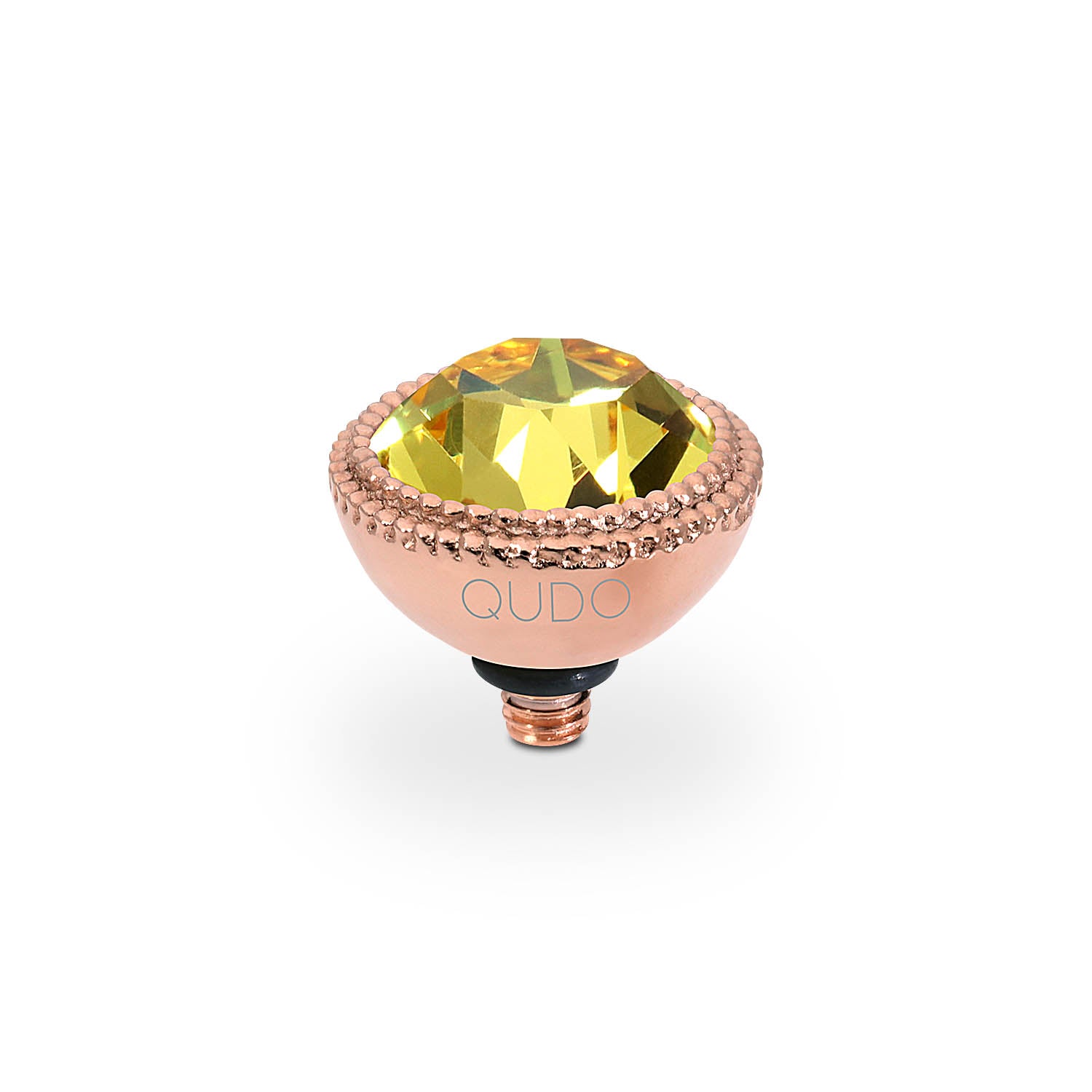 Fabero Top 0.43" - Rose Gold light topaz