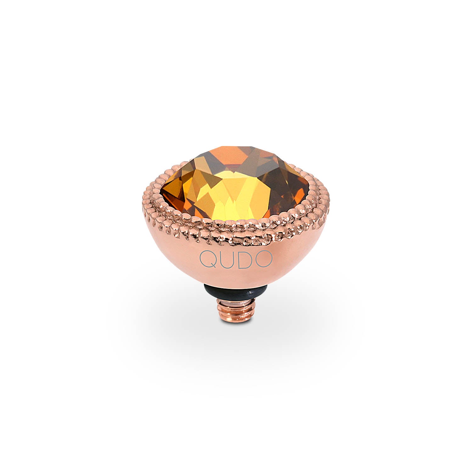 Fabero Top 0.43" - Rose Gold light amber