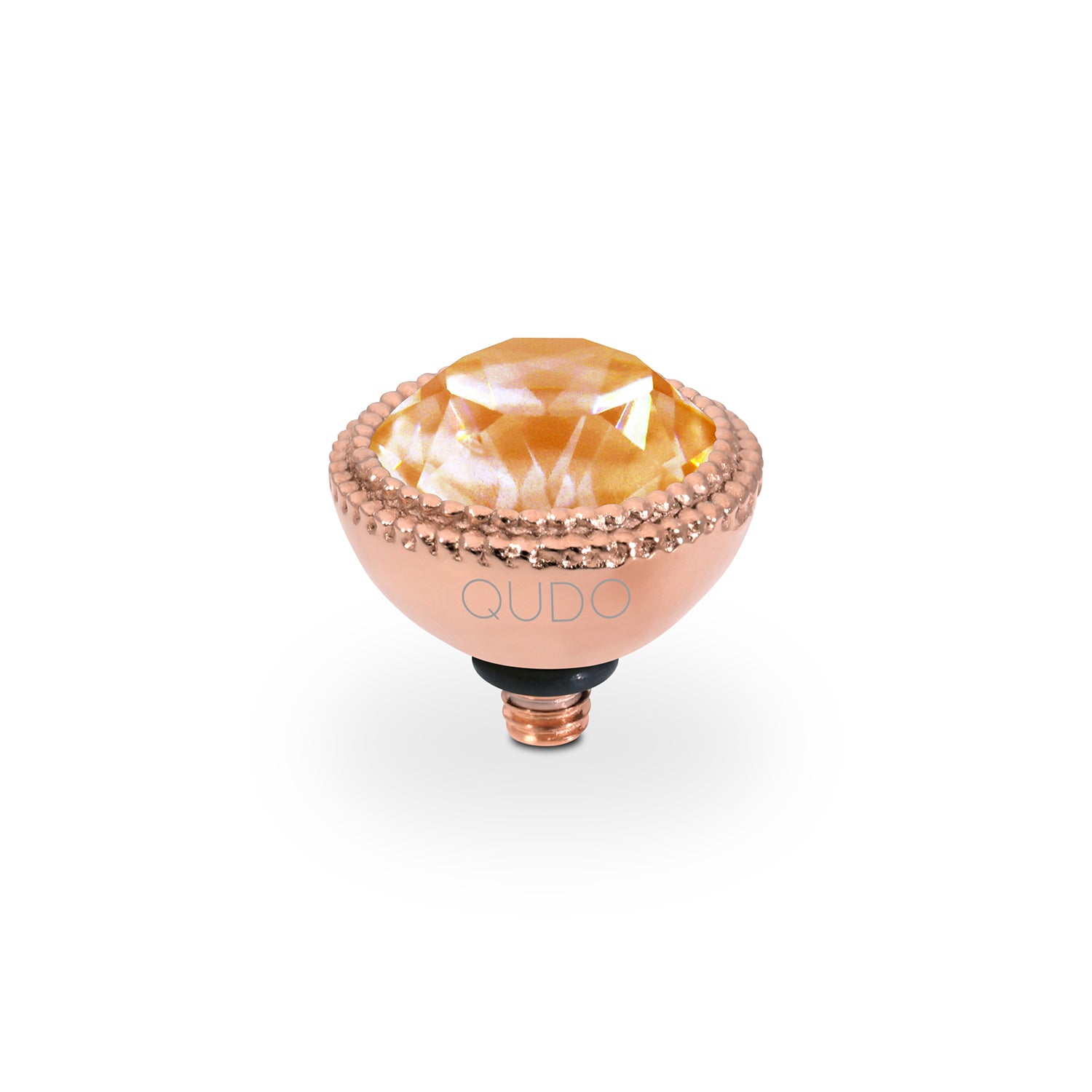 Fabero Top 0.43" - Rose Gold Crystal Mango Ignite