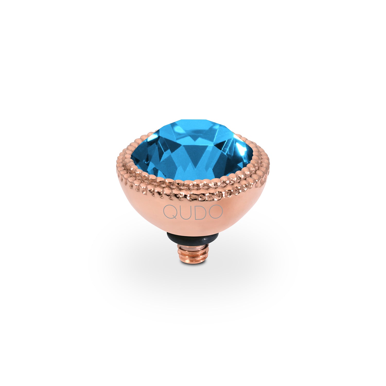 Fabero Top 0.43" - Rose Gold Denim Blue