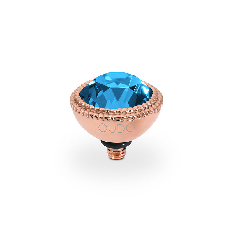 Fabero Top 0.43" - Rose Gold Denim Blue
