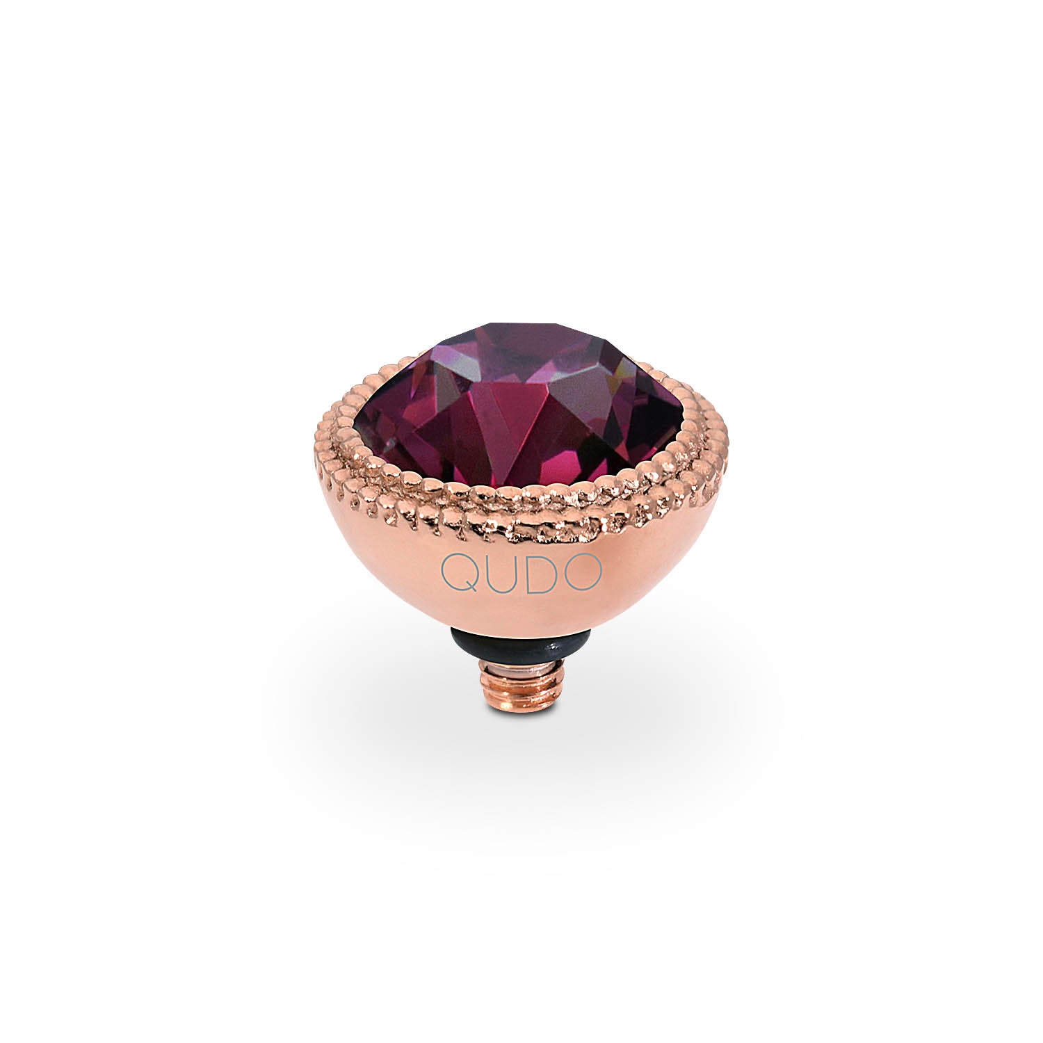 Fabero Top 0.43" - Rose Gold amethyst