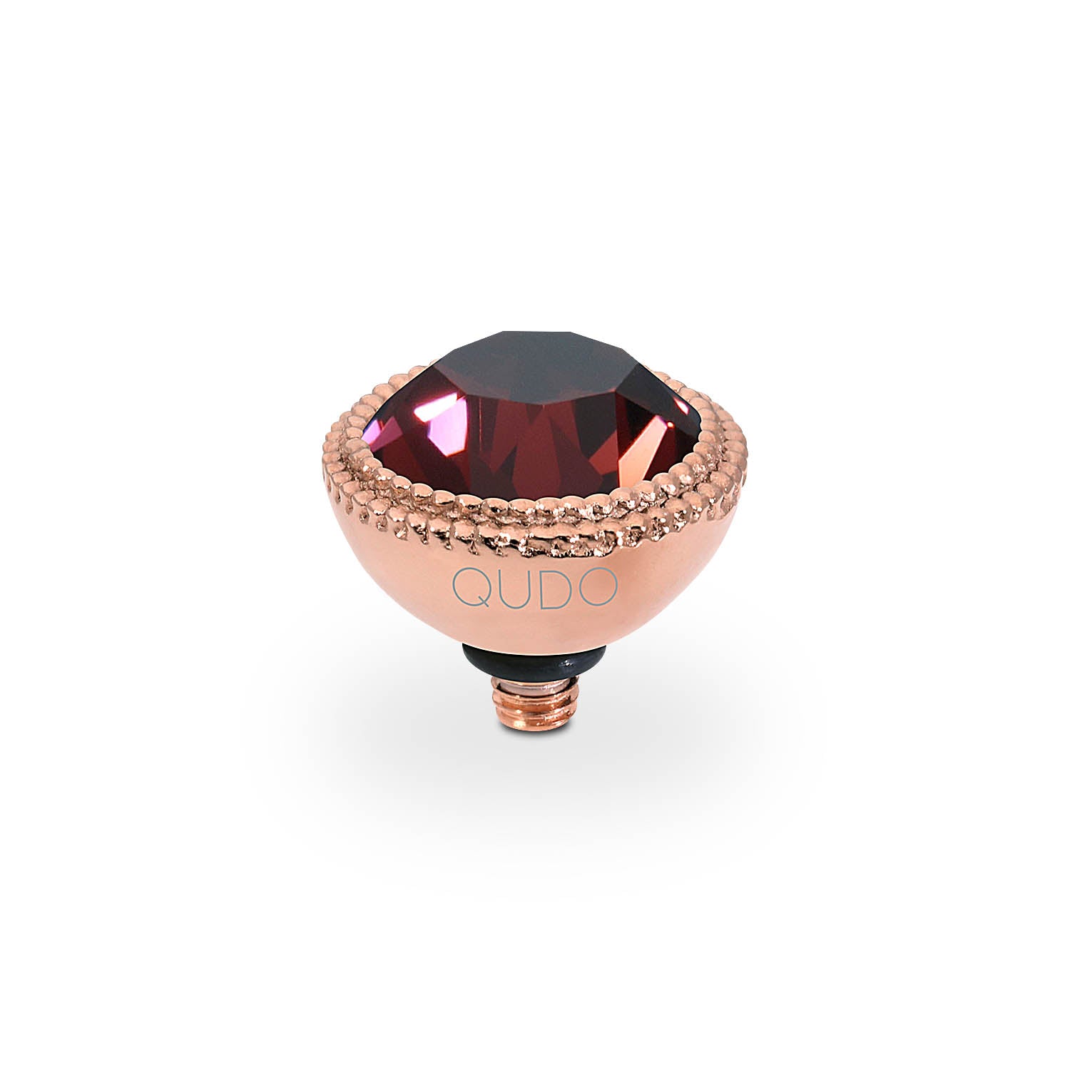 Fabero Top 0.43" - Rose Gold Burgundy
