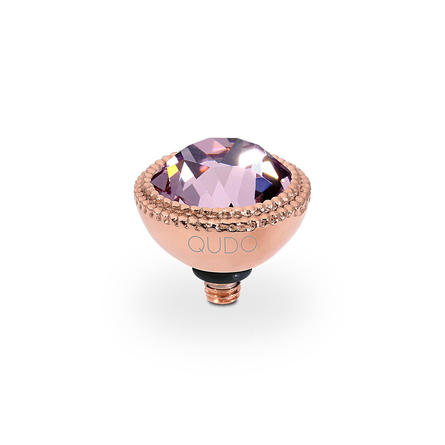 Fabero Top 0.43" - Rose Gold light amethyst