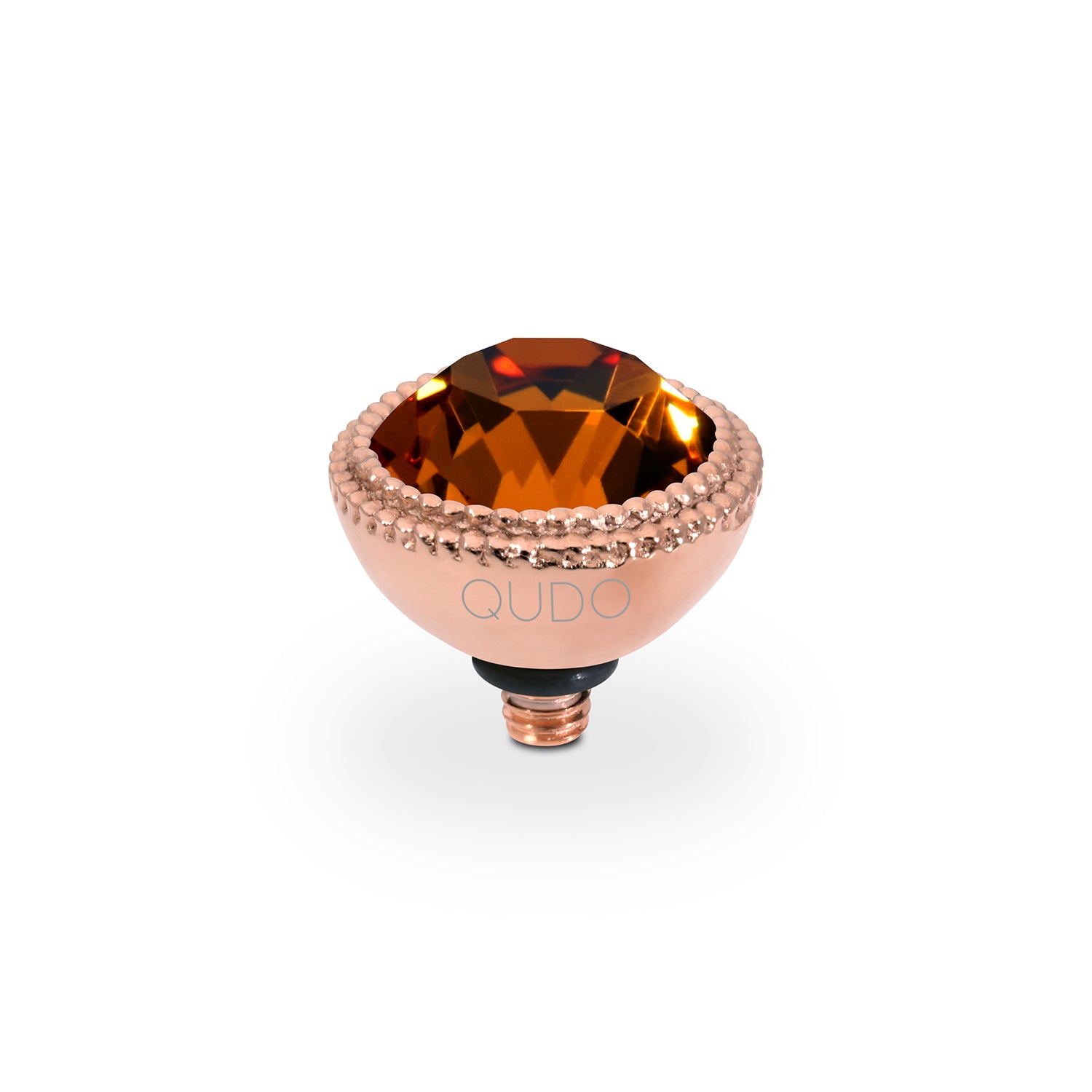 Fabero Top 0.43" - Rose Gold Smoked Topaz
