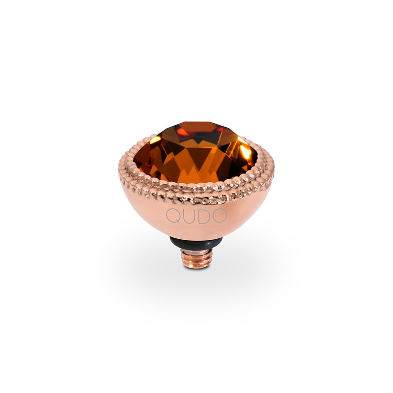 Fabero Top 0.43" - Rose Gold Smoked Topaz