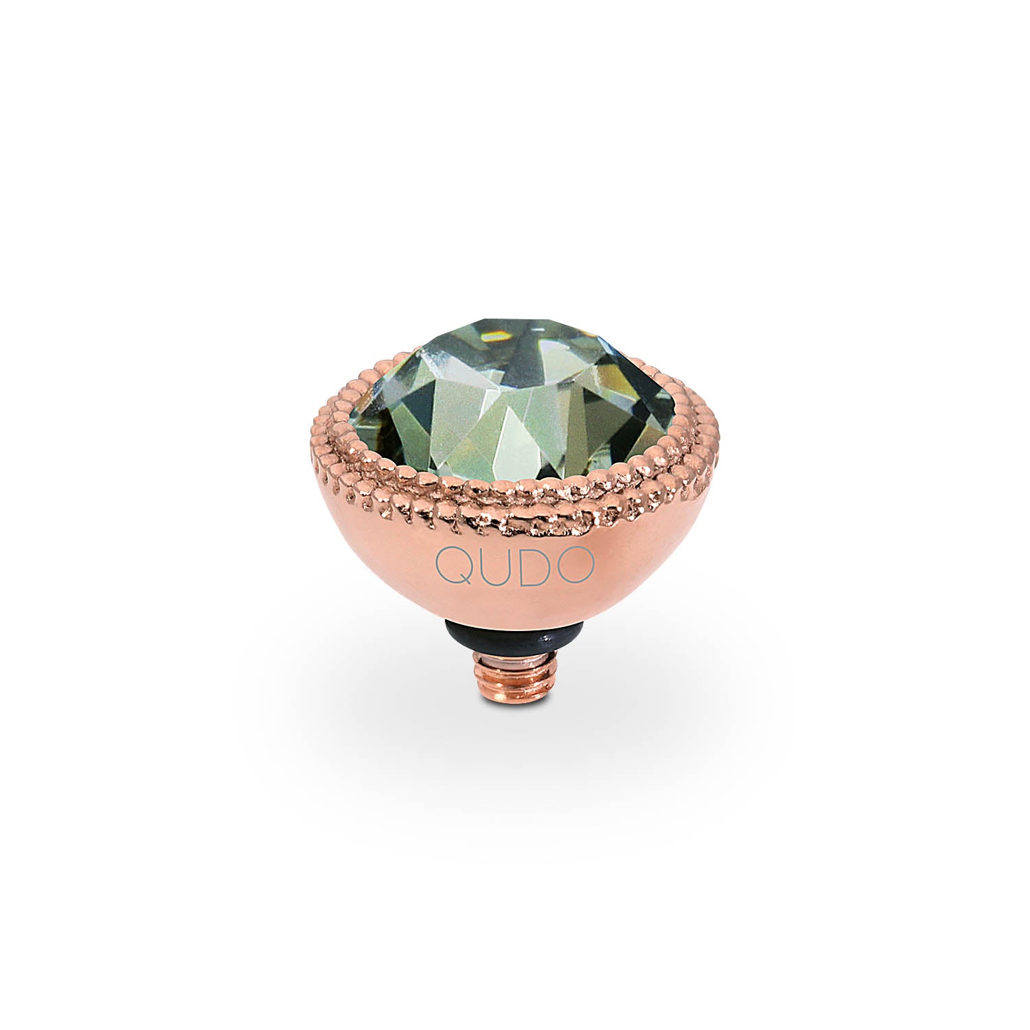 Fabero Top 0.43" - Rose Gold black diamond