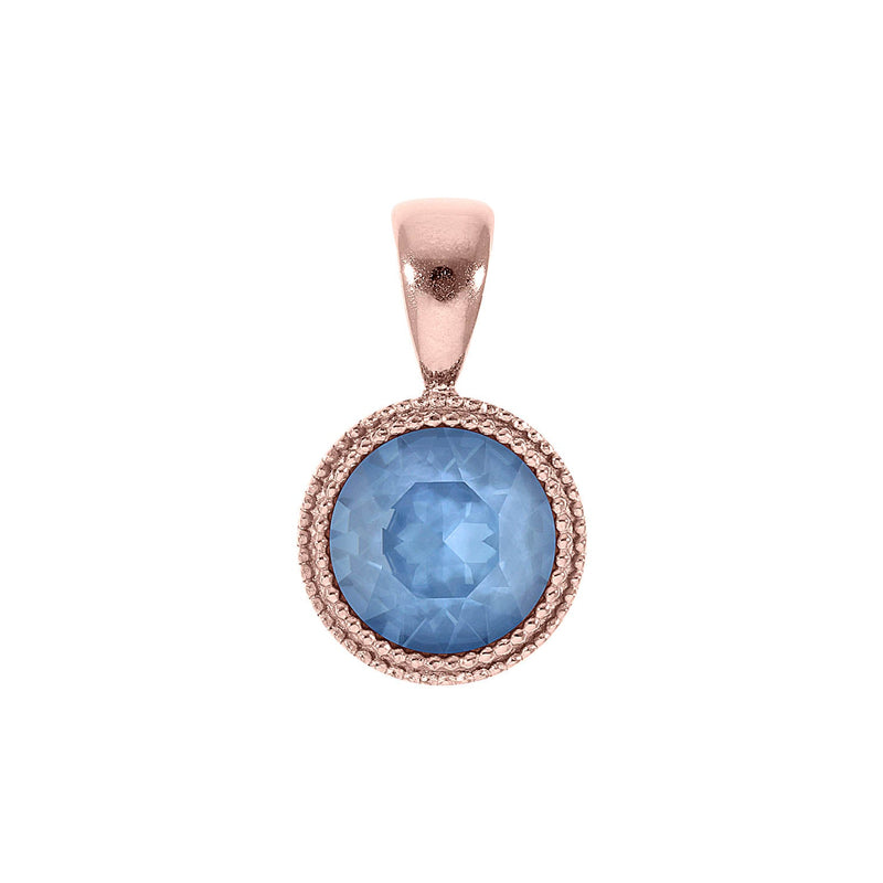 Fabero Pendant 0.43" - Rose Gold